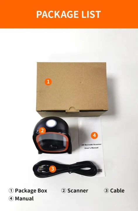Hc-666 Henex 2d Desktop Barcode Scanner [id: 11623] | Daraz.lk