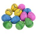 12Pcs/Set Water Hatching Inflation Dinosaur Egg Large Size Colorful Growing Educational For Kid Children ft. 