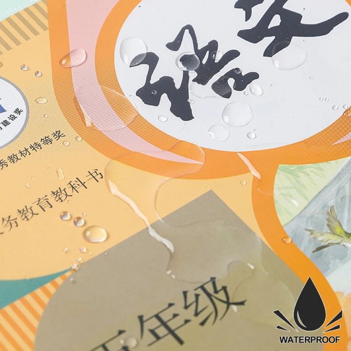 10pcs/set%20Notebook%20Cover%20Waterproof%20Slipcases%20Student%20Reusable%20Book%20Cover%20Transparent%20Book%20Protection%20Cover%20A5%20A4%2025K%20sizes%20-%20Image%204