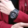 (Ready Stock) G- Sport  Shock GA110 Men Watch Sport Watch Dual Time Display Water Resistant Shockproof and Waterproof World Time LED Auto Light Sports Wrist Watches GA-100-1A4. 