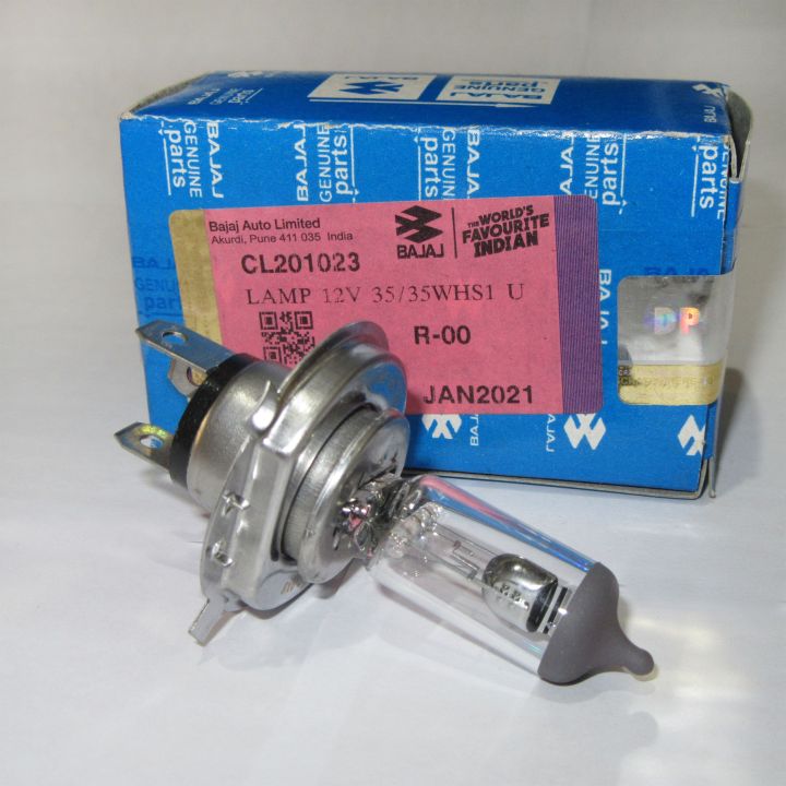 Motorcycle Headlights Bajaj Original Head Lamp 35/35W DC 12V | Daraz.lk