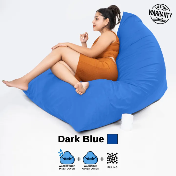 Teardrop Beanbag Leather