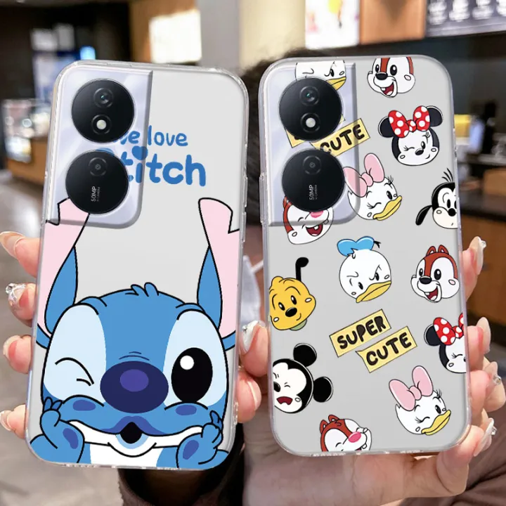 For%20Huawei%20Honor%20X7b%204G%2090%20Smart%205G%20Phone%20Case%20Couple%20Mickey%20Minnie%20Mouse%20Stitch%20Silicone%20Clear%20Transparent%20Bumper%20Back%20Cover%20-%20Image%205