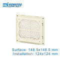 3322-300 120mm Cabinet Ventilation Filter Set Shutters Cooling Fan Grille Louvers Blower Exhaust Filter Panel 230V Without Fan. 