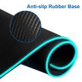 Mouse Pad Gamer RGB Gaming Mousepad XXL Mous Pad Mat Keyboard Non-Slip Base For With 15W Wireless Charger 800*300mm. 
