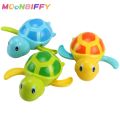 【HOT】 Single Sale Cute Cartoon Animal Tortoise Classic Baby Water Toy Infant Swim Turtle Wound-Up Chain Clockwork Kids Beach Bath Toys. 