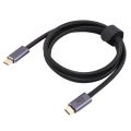 20Gbps USB 4 USB-C / Type-C Male to USB-C / Type-C Male Braided Data Cable, Cable Length:3m(Black). 