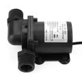 Brushless Water Pump, JT-800D-12 DC Water Pump 12V 1.5A 750L/H Pump for Aquarium Fountain Small Fish Pond Circulation System. 
