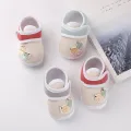 Cotton Soft Baby Girls Flat Newborn Toddler Leaning Walking Shoes Flats. 
