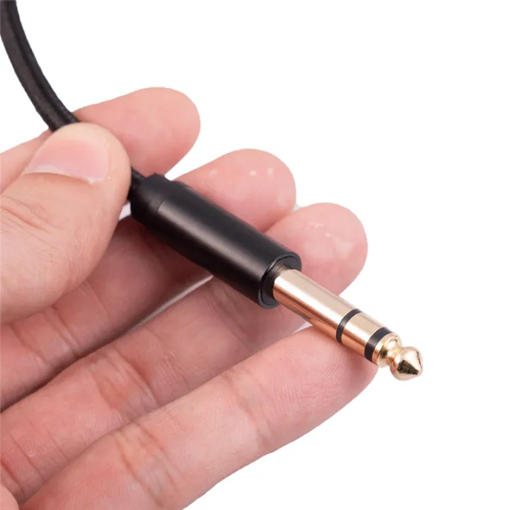 3.5Mm%20to%206.35Mm%20Adapter%20Aux%20Cable%20for%20Mixer%20Amplifier%20Gold%20Plated%203.5%20Jack%20to%206.5%20Jack%20Male%20to%20Male%20Audio%20Cable%202%20Meter%20-%20Image%203
