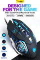 Firewings V6 Gaming Mouse Mause DPI Adjustable Computer Optical LED Game Mice Wired USB Games Cable Silent Programmable Mouse. 