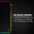 Fantech FIREFLY MPR  RGB gaming mousepad. 