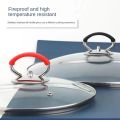 Durable Universal Pot Handle Stainless Steel Anti-scalding Lid Knobs Cap Rust-proof Replacement Handgrip Cookware Lid Handle Kitchen Accessories. 