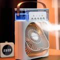 Portable Humidifier Fan AIr Conditioner Household Small Air Cooler Hydrocooling Portable Air Adjustment For Office 3 Speed Fan. 