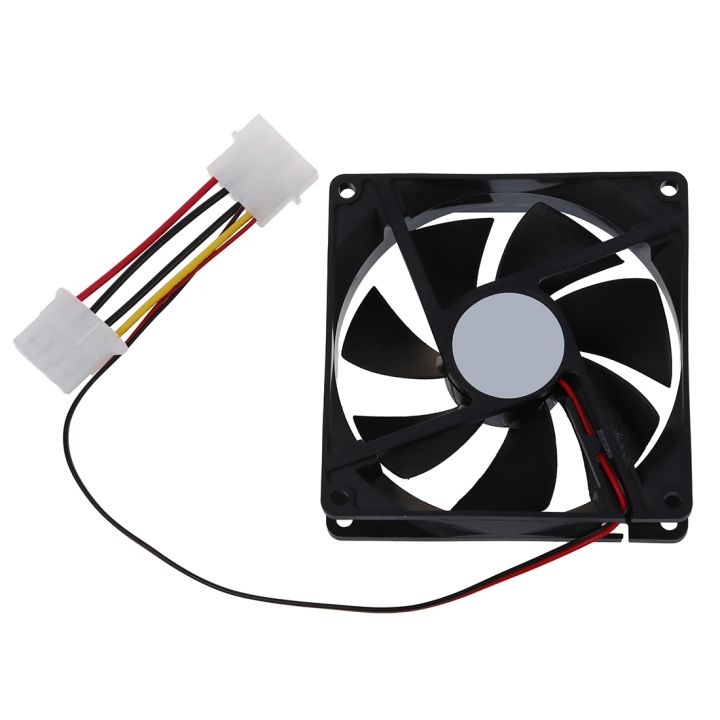 DC 12V 4 Pin Black Plastic PC Cooling Fan 90mm x 90mm x 25mm | Daraz.lk