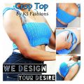 Handmade Ladies Top | Ladies Fashion Wear | crochet top | party top | crop top | crochet crop top. 