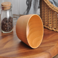 275ml Wooden Cup Unique Design Handmade Durable Jujube Wood Mug Eco-Friendly Natural Handcrafted Cup for Kitchen Essentials Gift Item Tea Drinkers Coffee Aficionados Milk & Juice Consumption. 