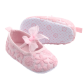 I Love Daddy&Mummy Baby Shoes Cute Lace Flower Bowknot Soft Anti Slip Newborn 0-18 Months Girls Flats. 