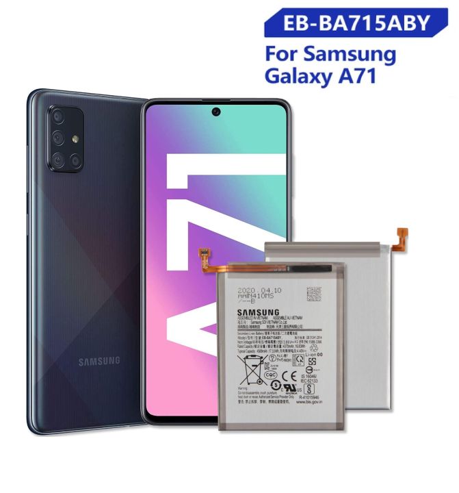 Samsung%20Galaxy%20A71%20Battery%20Samsung%20SM-A7160%20Battery%204500mAh%20%20Samsung%20EB-BA715ABY%20Battery%20-%20Image%203