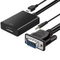 VGA to HDMI Converter Cable with Audio Support  1080P. 