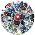 50pcs Cool Cartoon Hacker Programming Stickers For Laptop Phone Luggage Fridge Waterproof Graffiti Helmet Car Decals. 