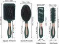 Men & Women 4PC Hair Styling Brush Hairbrush Scalp Air Cushion Massage Comb Detangling. 