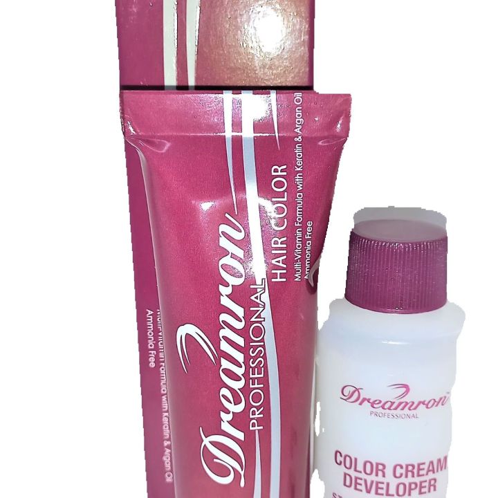 Dreamron%20Permanent%20Hair%20Color%20Ready%20to%20Use%20Hair%20Dye%2060ml%20+%20Hair%20Color%20Developer%206%25%2060ml%20Bundle%20Pack%20-%20Image%202