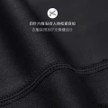 Clothing suit running training men's tight shorts short-sleeved black sports suit men's sports training men's clothes quick-drying tops. 