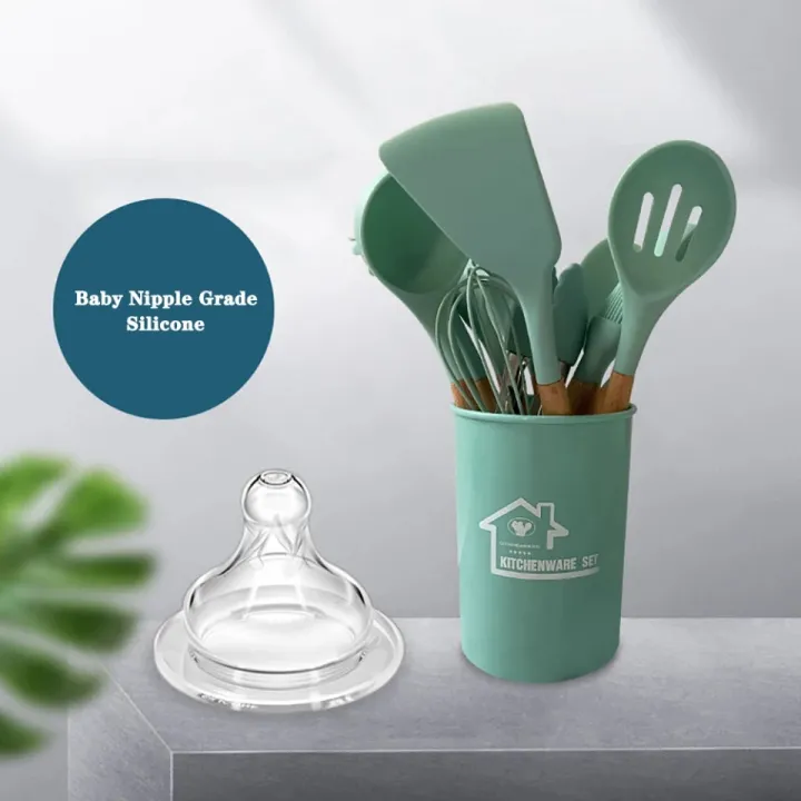 Spoons%20Silicone%20Measuring%20Silica%20Colander%20and%20for%20Utensil%20Brush%20Spoon%20Heat%201%20Set%20Utensils%20Kit%20Kitchen%20Spatula%20Gel%20Kitchenware%20Gadgets%20Ladle%20-%20Image%205