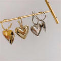 Christmas Jewelry Wedding Jewelry Women Jewelry Ladies Jewelry Gold Earrings Women Earrings Alloy Heart Earrings. 