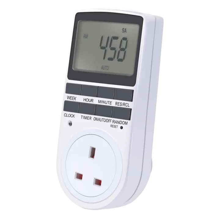 【InnovateWorld】EU AU UK BR Plug Socket Timer Switch Electronic Digital ...