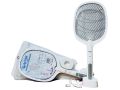 Gecko Electric Mosquito Dual Use Racket Standing Fly Insect Swatter. 