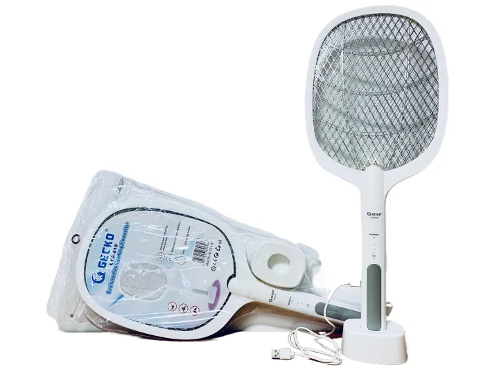 Gecko%20Electric%20Mosquito%20Dual%20Use%20Racket%20Standing%20Fly%20Insect%20Swatter%20-%20Image%202
