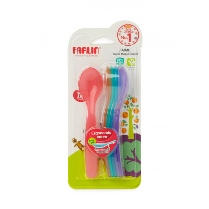 Farlin Rainbow Spoon Set