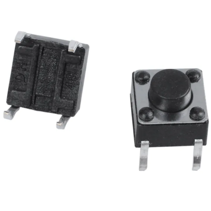 100%20Pcs%206X6X5mm%204-Pin%20DIP%20Through%20Hole%20Momentary%20Tactile%20Push%20Button%20Switch%20-%20Image%202