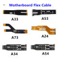 Main Board Motherboard Connector Flex Cable For Samsung Galaxy A33 A53 A73 A34 A54 5G A24 MainBoard A336B A536 A736 A346B A546. 