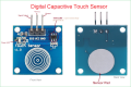 TTP223B 1 Channel Jog Digital Touch Sensor Capacitive Touch Switch Modules Accessories TTP223 for arduino Diy Kit. 