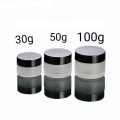 High Quality Glass Cosmetic Containers Empty Sample Jars. 