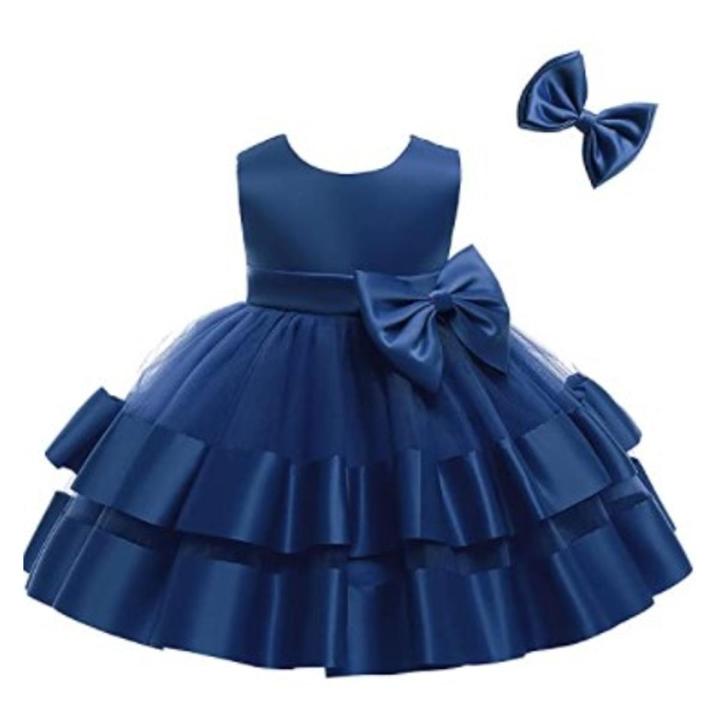 Party Casual Frock Dress For Girls 1-6 Years New Fashion