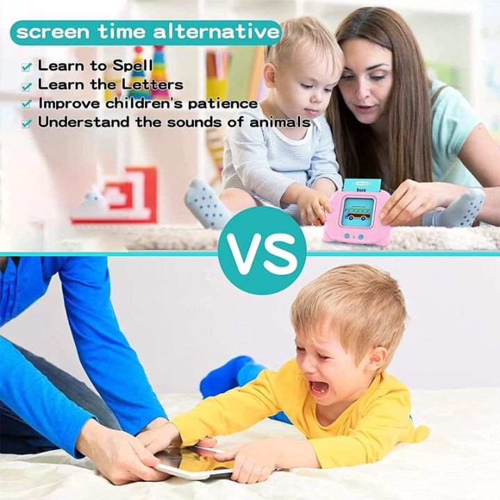 224Pcs%20Baby%20Flash%20Card%20Reader%20Chinese%20English%20Speaker%20Language%20Learning%20Toys%20Electronic%20Toy%20with%20Sound%20Effect%20Pre-School%20Interactive%20Toy%20Early%20education%20Device%20Children%20Gift%20for%20Baby%20Kids%20Children%20-%20Image%202