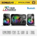 SonicGear Titan 3 BTMI Bluetooth Portable Music Synchronized Light Display Speaker. 