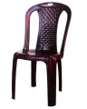 Nilkamal Celebrate Armless Chair - Rose Wood. 