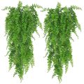 2 Pack Artificial Hanging Plants Fake Ivy Leaves Wall Decoration for Indoor Outdoor, Greenery Home Decor Faux Vine. 