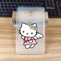 For Samsung Galaxy Tab 3 Lite 7.0 T110 Sanrio Anime Cartoon Hello Kitty Kuromi Keroppi Girls Kids Transparent Soft TPU Silicone Protective Tablet Cases. 