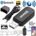 3.5mm USB Bluetooth AUX Audio Wireless Music Receiver Bluetooth Receiver With AUX Cable Wireless Transmitter. 