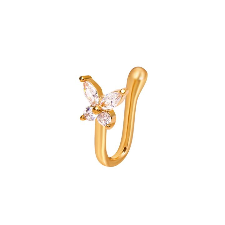 1%20Pcs%20butterfly%20Non%20Pierced%20Without%20Hole%20Nose%20Ring%20Clip%20On%20Nose%20Hoop%20Ring%20Piercings%20Ear%20Cuff%20Tragus%20Earrings%20Cartilage%20-%20Image%204