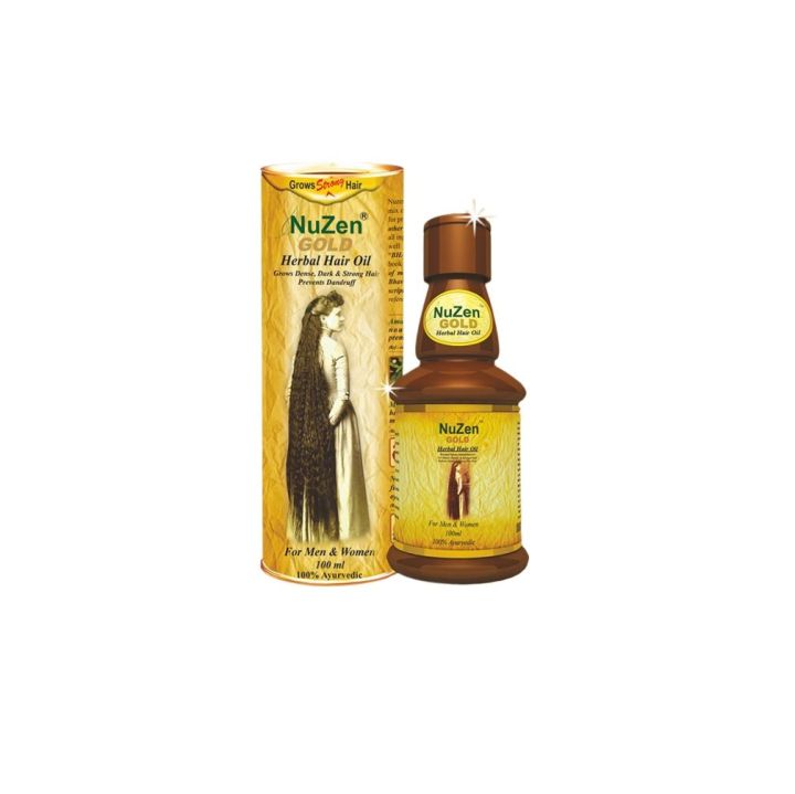 NuZen%20Gold%20Herbal%20Hair%20Oil%20(100ML)%20-%20Image%202