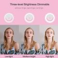 Rechargeable Selfie Ring Light Mobile Phone Selfie Light Clip-on Fill Light Selfie Ring LED Lamp Rotating Universal Selfie Ring. 