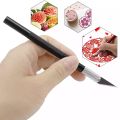 Carving Craft Knife Metal Handle Scalpel Wood Paper Rubber Cutter Craft Pen Knives Engraving Film Knife DIY Repair Hand Tools N. 