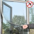 Anti Mosquito Window Self-adhesive Mosquito Net Flyscreen Curtain Insect Fly Mosquito Bug Mesh Window Screen Home With Tape. 